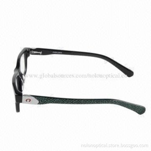 2014 New Stylish Acetate Optical Eyewear with Special Temple Pattern